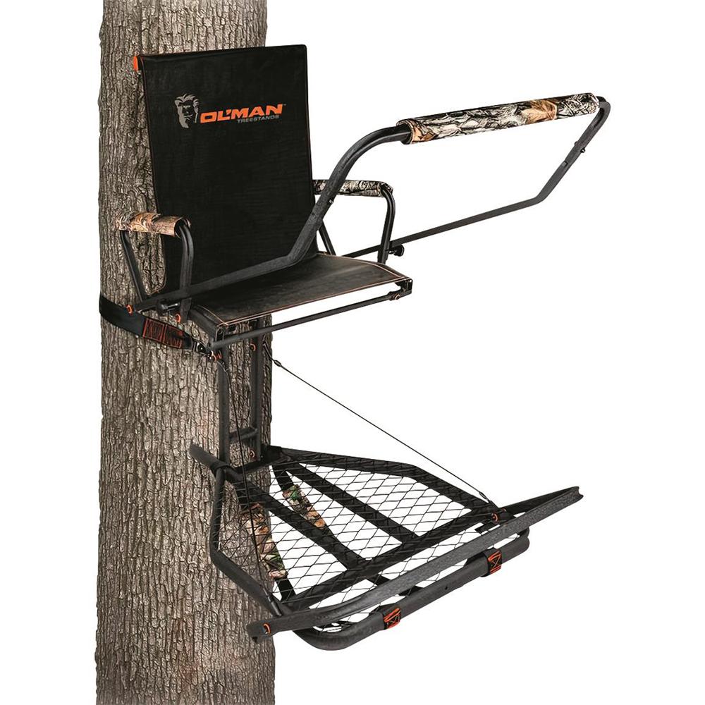 Ol'Man Top Dog Deluxe Hang-On Tree Stand Picture of Millennium Ol'Man Top Dog Deluxe Hang-On Stand