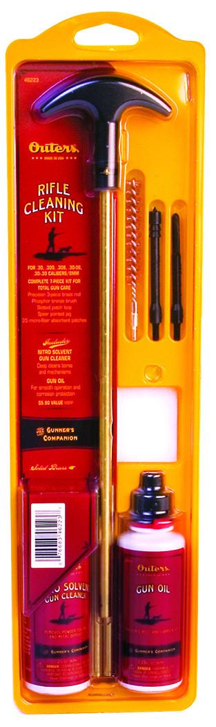 Outers Pistol .22 Cal Cleaning Kit Picture of Outers CLAMSHELL PISTOL CLEANING KIT 22CAL