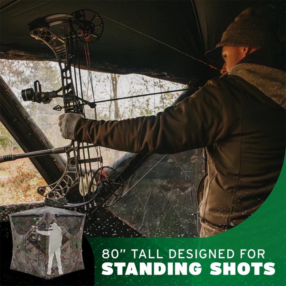 Barronett Blinds Xtra-Large Tag Out Ground Blind Bloodtrail Backwoods Camo Picture of Ardisam (River's Edge/ Barronett Blinds) ARDISAM TAG OUT BLOODTRAIL BACKWOODS BLIND