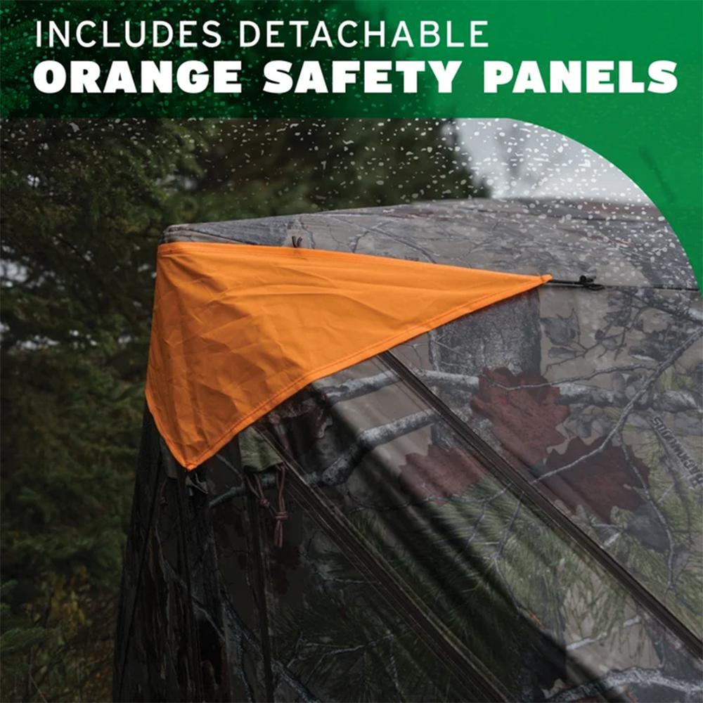 Barronett Blinds Xtra-Large Tag Out Ground Blind Bloodtrail Backwoods Camo Picture of Ardisam (River's Edge/ Barronett Blinds) ARDISAM TAG OUT BLOODTRAIL BACKWOODS BLIND