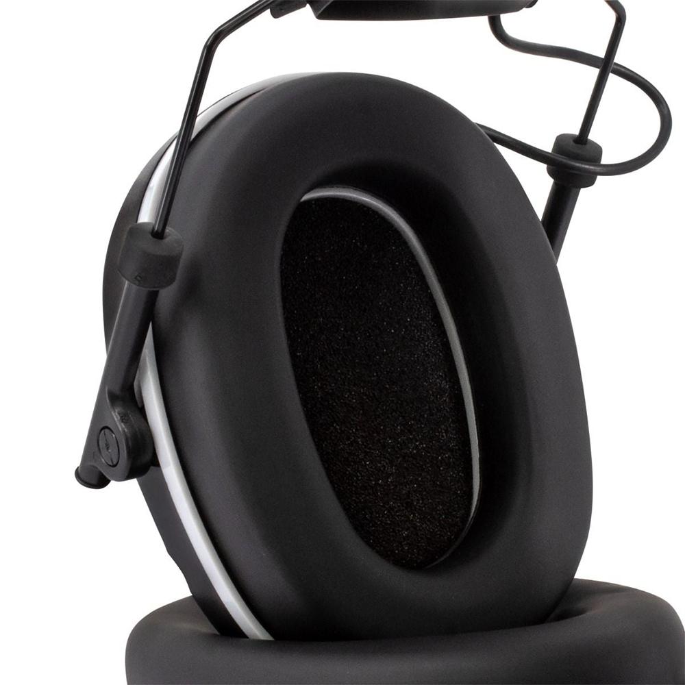 Radians Dual Microphone Electronic Earmuff 23dB Black with RFID Picture of Radians Inc. Radians Electronic Dual Mic Earmuff w/RFID