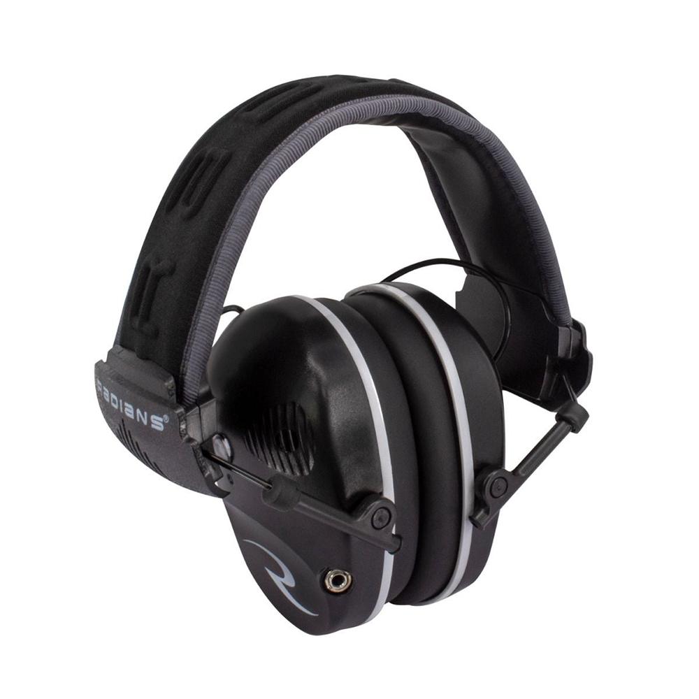 Radians Dual Microphone Electronic Earmuff 23dB Black with RFID Picture of Radians Inc. Radians Electronic Dual Mic Earmuff w/RFID