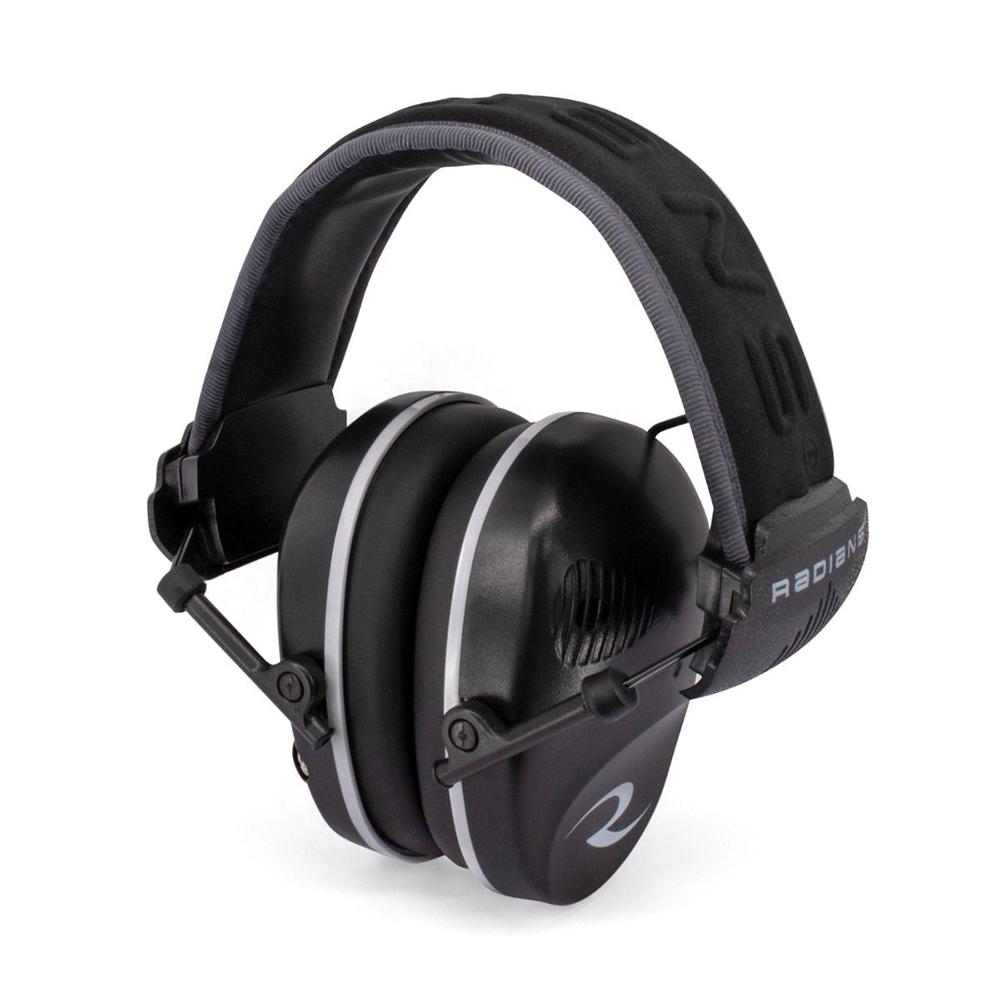 Radians Dual Microphone Electronic Earmuff 23dB Black with RFID Picture of Radians Inc. Radians Electronic Dual Mic Earmuff w/RFID