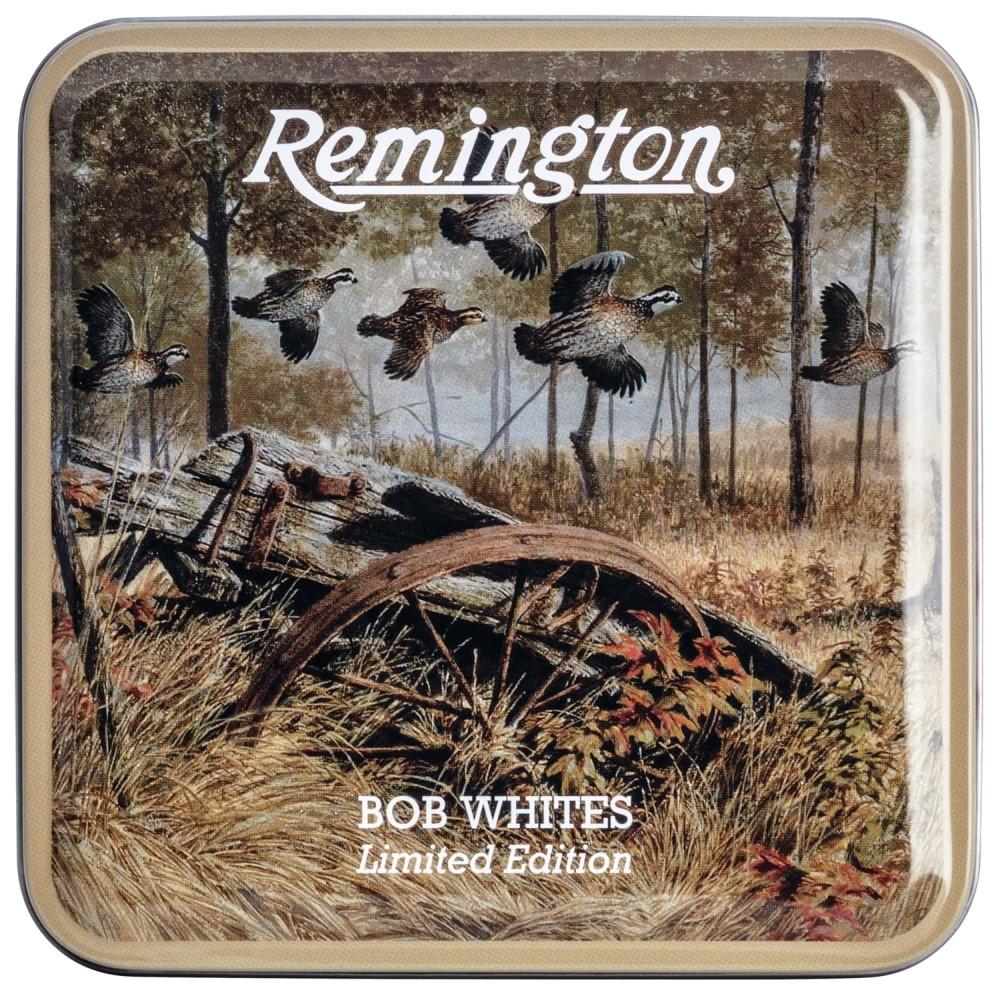 Remington Bob Whites Tin Collector Gift Set Folding Knives 2/ct Picture of Remington Arms Co. Inc. REMINGTON BOB WHITES TIN COLLECTOR GIFT SET