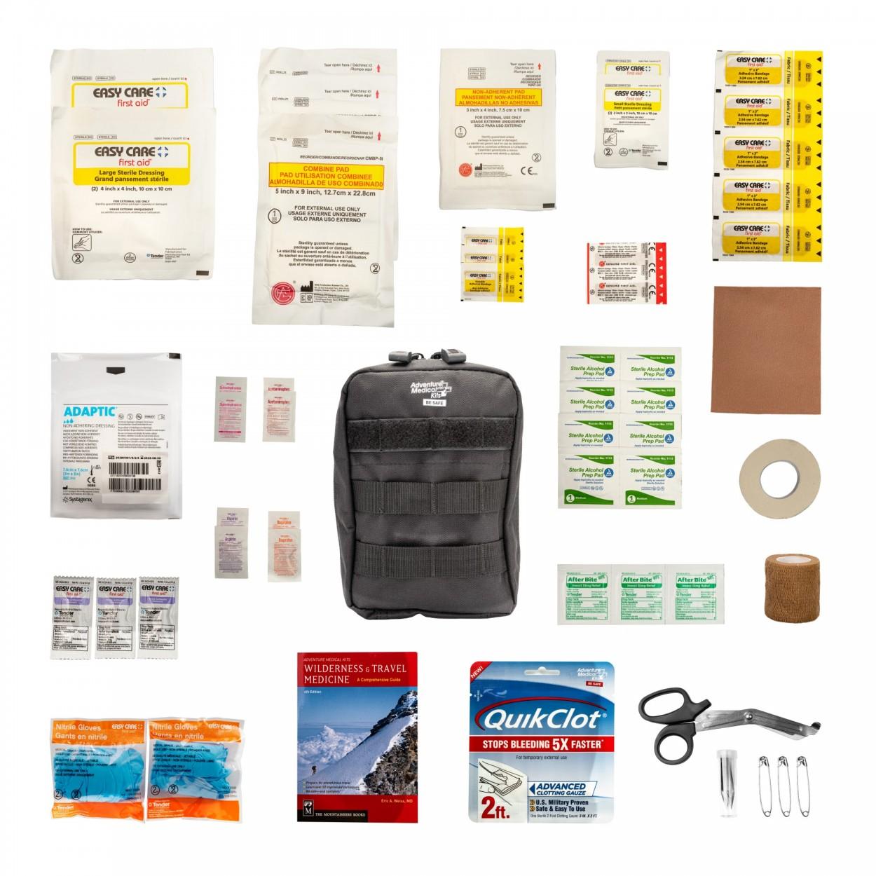 Picture of Tender Corp dba Adventure Ready Brands Adventure Medical Kits Molle Bag Trauma Kit 1.0 (Black Bag)