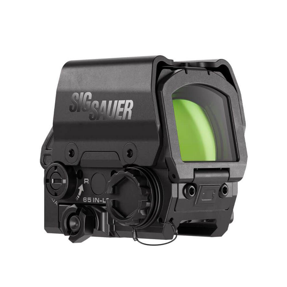 Sig Sauer Romeo8T-AMR Shroud Reflex Sight Quad Ballistic Circle Dot 2.0 Black Picture of Sig Sauer SIG ROMEO8T-AMR RED DOT SGHT 1X40MM QBCD 2.0 AMR 0.5 MOA ADJ TITAN SHRD BLK