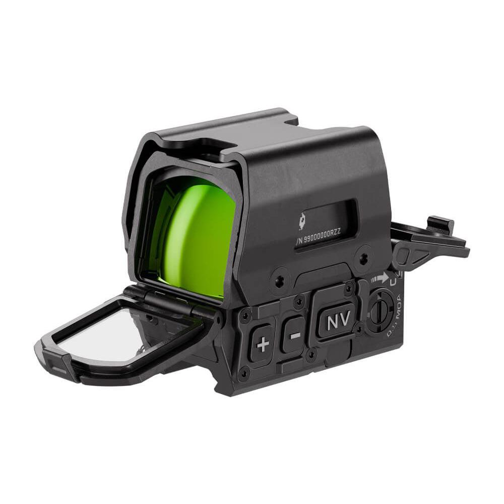 Sig Sauer Romeo8T-AMR Shroud Reflex Sight Quad Ballistic Circle Dot 2.0 Black Picture of Sig Sauer SIG ROMEO8T-AMR RED DOT SGHT 1X40MM QBCD 2.0 AMR 0.5 MOA ADJ TITAN SHRD BLK