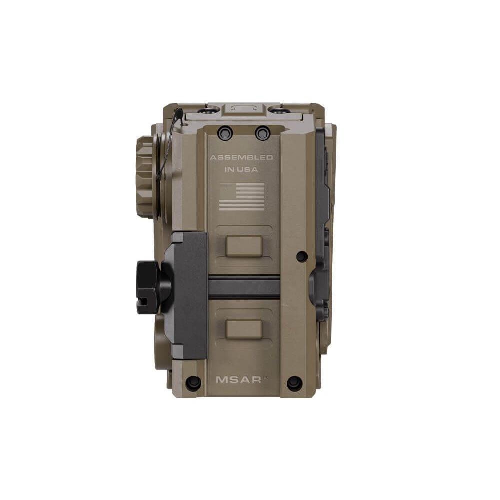 Sig Sauer Romeo8T-AMR Shroud Reflex Sight Quad Ballistic Circle Dot 2.0 FDE Picture of Sig Sauer SIG ROMEO8T-AMR RED DOT SGHT 1X40MM QBCD 2.0 AMR 0.5 MOA ADJ TITAN SHRD FDE