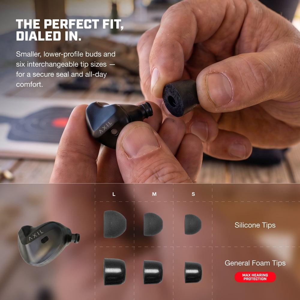 Picture of AXIL Axil XCOR PRO II Hearing Protectors Black