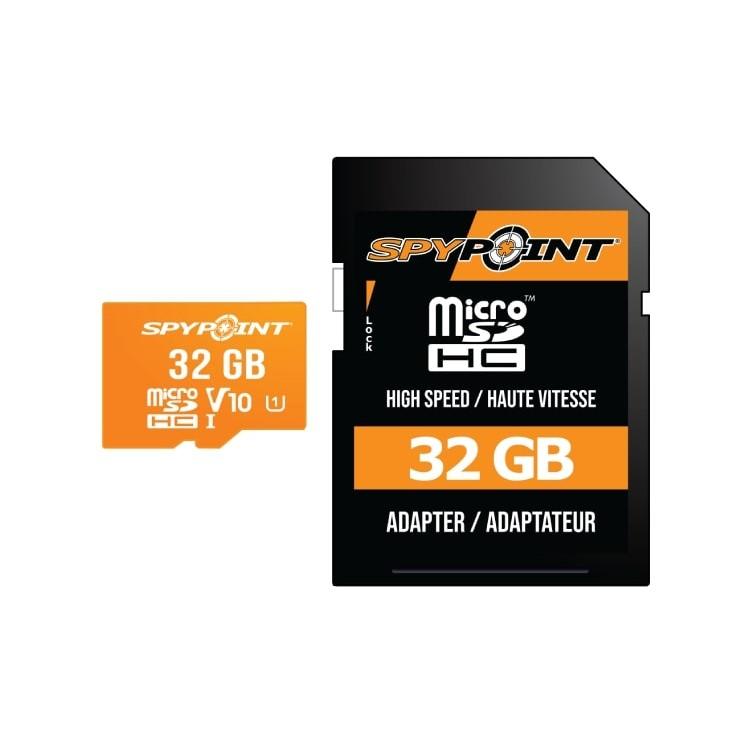 Spypoint MicroSD 32GB Memory Card Picture of GG TELECOM /SPYPOINT Spypoint MICRO-SD-32GB