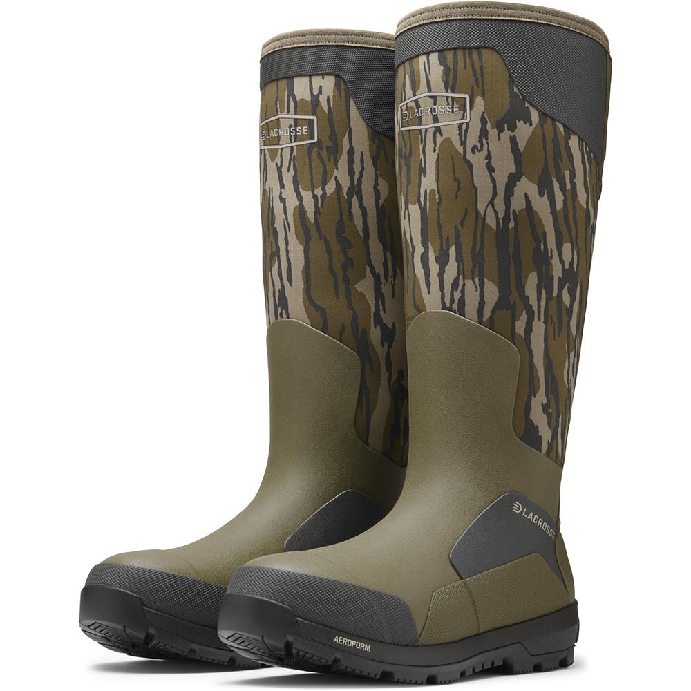 Lacrosse Alphaburly Aero Men's Hunting Boot 17" Mossy Oak Original Bottomland Size 10